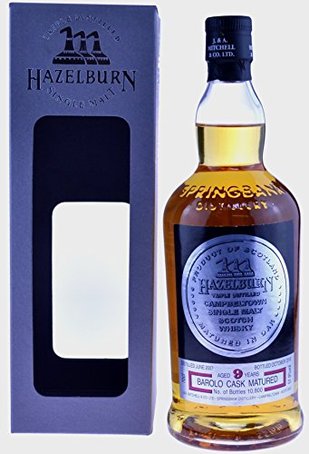 Hazelburn 9 Jahre Barolo Cask 0,7l inkl. Geschenkpackung - Single Malt Scotch Whisky - 2