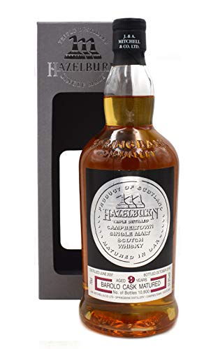 Hazelburn 9 Jahre Barolo Cask 0,7l inkl. Geschenkpackung - Single Malt Scotch Whisky - 1