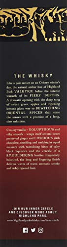 Highland Park Valkyrie Single Malt Scotch Whisky (1 x 0.7 l) – warme aromatische Raucharomen und volle, reife Frucht, Teil 1 der Viking Legends Trilogie - 7
