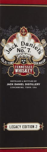 Jack Daniel's Legacy Edition 1905 - No 2 - limititierte Sonderedition in der Geschenkbox - Tennessee Whiskey - 43% Vol. (1 x 0.7l) - 9