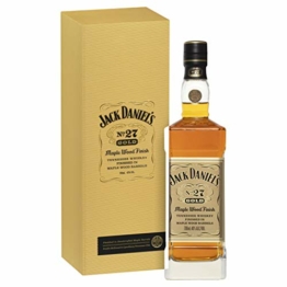 Jack Daniel's No. 27 Gold - Tennessee Whiskey - 40% Vol. (1 x 0.7 l)/Zweifach gelagert, zweifach holzkohlegefiltert. Weltweit einmalig. - 1