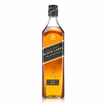 Johnnie Walker Black Label Blended Scotch Whisky – Exklusiver, rauchiger Blended Whisky – Aus den vier Ecken Schottlands direkt ins Glas – In edler Geschenkverpackung – 1 x 0,7l - 2