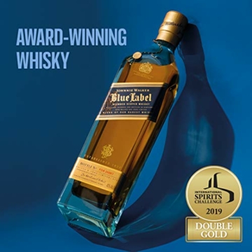 Johnnie Walker Blue Label Blended Scotch Whisky – Exklusiver, weicher & würziger Blended Whisky, wie kein anderer – In edler Geschenkverpackung – 1 x 0,7l - 3