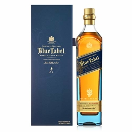 Johnnie Walker Blue Label Blended Scotch Whisky – Exklusiver, weicher & würziger Blended Whisky, wie kein anderer – In edler Geschenkverpackung – 1 x 0,7l - 1