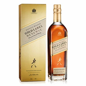 Johnnie Walker Gold Label Reserve Blended Scotch Whisky – Whisky mit cremig-rauchiger Note aus den vier Ecken Schottlands direkt ins Glas – Celebration Luxury Blend – 1 x 0,7l - 4