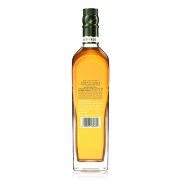 Johnnie Walker Green Label Blended Scotch Whisky – Aus den vier Ecken Schottlands direkt ins Glas – In edler Geschenkverpackung – 1 x 0.7l - 5