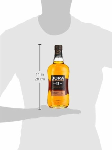 Jura 12 Years Old Single Malt Scotch Whisky mit Geschenkverpackung (1 x 0.7 l) - 3