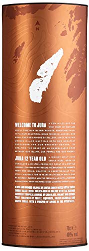 Jura 12 Years Old Single Malt Scotch Whisky mit Geschenkverpackung (1 x 0.7 l) - 7