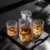 KANARS 5-teiliges Whiskey Karaffe Set, 750ml Whisky Dekanter mit 4x 300ml Gläser, Bleifrei Kristallgläser, Schöne Geschenk Box, Hochwertig - 6