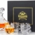 KANARS Whisky Karaffe und Gläser Set, Whiskey Dekanter 750ml mit 4×320ml Gläsern, Kristallglas Whiskybecher, Hochwertige Qualität, Luxuriös Geschenk, 5-teiliges - 2