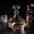 KANARS Whisky Karaffe und Gläser Set, Whiskey Dekanter 750ml mit 4×320ml Gläsern, Kristallglas Whiskybecher, Hochwertige Qualität, Luxuriös Geschenk, 5-teiliges - 6