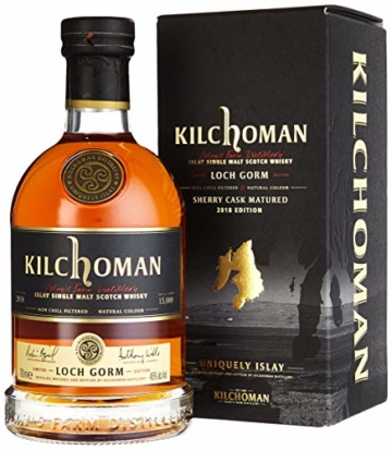 Kilchoman LOCH GORM Sherry Cask Matured mit Geschenkverpackung 2018 Whisky (1 x 0.7 l) - 1