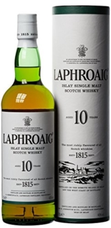 Laphroaig 10 Jahre Islay Single Malt Scotch Whisky 10 Jahre, Standard (1 x 0.7 l) - 1