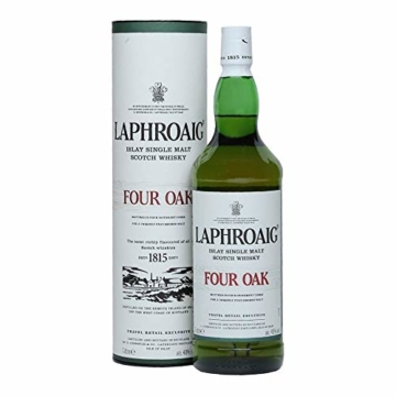 Laphroaig Four Oak Whisky mit Geschenkverpackung (1 x 1 l) - 2