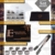 Le Flair Premium Edelstahl Eiswürfel Set -mit unglaublicher Kühlleistung– XXL Set mit 8 Whisky Steine aus Metall, Magnetbox, Zange, Einfrierbox und Poliertuch - 4