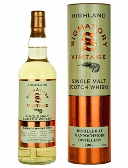 Mannochmore 2007-11 Jahre - Signatory Vintage - Single Malt Whisky - 1