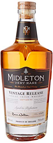 Midleton Very Rare Irish Whiskey 2019 – Limitierter Whiskey mit Gravur von Brien Nation – Edle Spirituose inkl. Holzbox - ideales Geschenk & Sammlerstück – 1 x 0,7 L - 3