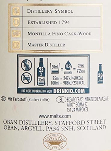 Oban 14 Jahre Distillers Edition 2018 Single Malt Whisky (1 x 0.7 l) - 8