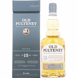 Old Pulteney 15 Years Old Single Malt Scotch Whisky (1 x 0.7 l) - 1