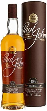 Paul John Edited Indian Single Malt Whisky mit Geschenkverpackung (1 x 0.7 l) - 1