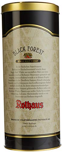 Rothaus Black Forest Single Malt Whisky mit Geschenkverpackung (1 x 0.7 l) - 3