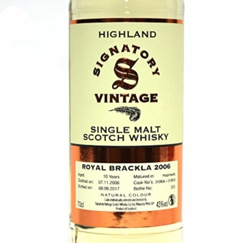 Royal Brackla 2007-10 Jahre - Signatory Vintage - Single Malt Whisky - 2