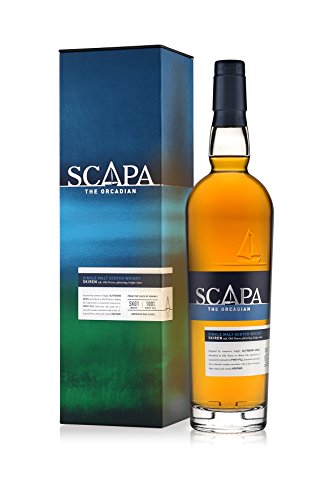 Scapa The Orcadian Skiren Single Malt Scotch Whisky – Der weltweit einzige Whisky nach Lochmond Wash Still Verfahren – Whisky mit fruchtiger Honignote – 1 x 0,7 L - 1