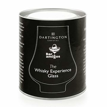 seule à whisky de dégustation en verre 260 ml – fabriqué par Dartington Crystal pour barre de amigos l'expérience de whisky en verre dégustation Scotch Taster Ensemble cadeau - 4