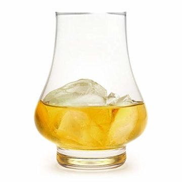 seule à whisky de dégustation en verre 260 ml – fabriqué par Dartington Crystal pour barre de amigos l'expérience de whisky en verre dégustation Scotch Taster Ensemble cadeau - 7