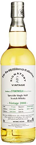 Signatory Vintage STRATHISLA 10 Years Old The Un-Chillfiltered Collection Vintage 2008 Whisky, 0.7 l - 3