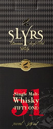 Slyrs Fifty One Bavarian Single Malt Whisky mit Geschenkverpackung (1 x 0.7 l) - 3