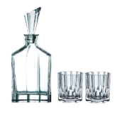 Spiegelau & Nachtmann, 3-teiliges Whisky-Set, Dekanter+ 2x Whisky-Becher, Aspen, 90024 - 1