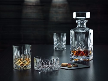Spiegelau & Nachtmann, 3-teiliges Whisky-Set, Dekanter+ 2x Whisky-Becher, Noblesse,0091899-0 - 3