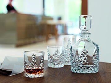 Spiegelau & Nachtmann, 3-teiliges Whisky-Set, Dekanter+ 2x Whisky-Becher, Sculpture, 91900 - 4