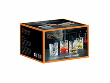 Spiegelau & Nachtmann, 4-teiliges Whisky-Set, Kristallglas, 295 ml, Noblesse, 89207 - 5