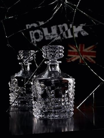 Spiegelau & Nachtmann, Whisky-Dekanter, Whiskyflasche, Kristallglas, 0,75 Liter, Punk, 0099505-0 - 2