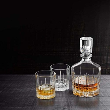 Spiegelau & Nachtmann, Whisky-Set, 3-teilig, Karaffe mit 2 Gläsern, Kristallglas, Perfect Serve, 4500198 - 4