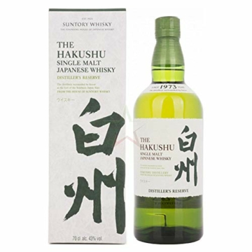 Suntory The Hakushu DISTILLER'S RESERVE Single Malt Japanese Whisky 43,00% 0,70 Liter - 1