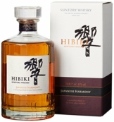 Suntory Whisky Hibiki Japanese Harmony, mit Geschenkverpackung, sanfter langanhaltender Nachgeschmack, 43% Vol, 1 x 0,7l - 1