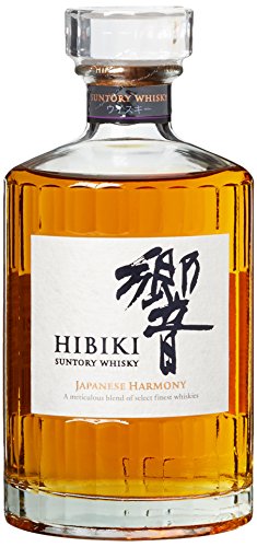 Suntory Whisky Hibiki Japanese Harmony, mit Geschenkverpackung, sanfter langanhaltender Nachgeschmack, 43% Vol, 1 x 0,7l - 3