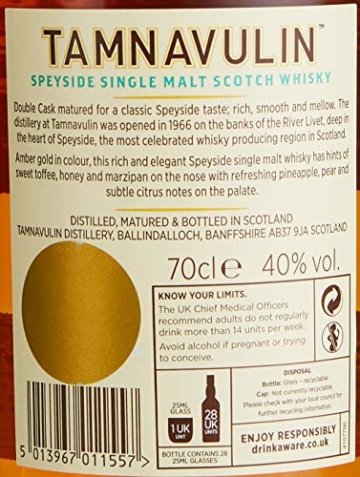 Tamnavulin Speyside Single Malt Whisky 1 x 0.7 l - 3