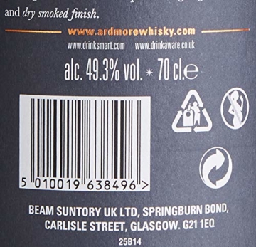 The Ardmore 20 Jahre Single Malt Scotch Whisky mit Geschenkverpackung (1 x 0.7 l) - 3