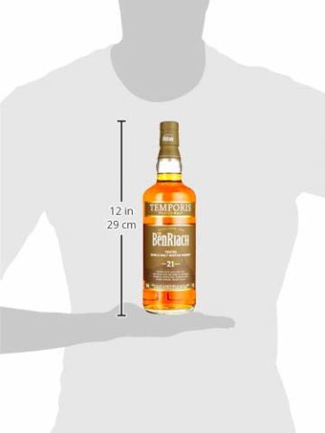 The BenRiach 21 Years Old TEMPORIS Peated Malt Whisky (1 x 0.7 l) - 5