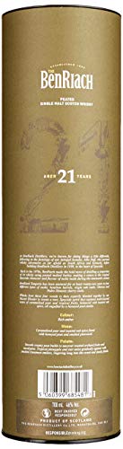 The BenRiach 21 Years Old TEMPORIS Peated Malt Whisky (1 x 0.7 l) - 7