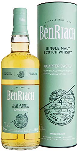 The BenRiach QUARTER CASKS Single Malt Scotch Whisky mit Geschenkverpackung (1 x 0.7 l) - 1