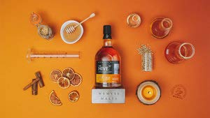 The Hive Batch Strength Malt Whisky 55%, 70cl - Wemyss Malts - Blended Malt Scotch Whisky - 7