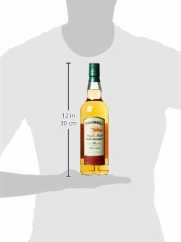 The Tyrconnell 10 Jahre Port Finish Single Malt Irish Whiskey, mit Geschenkverpackung, 46%Vol, 1 x 0,7l - 3