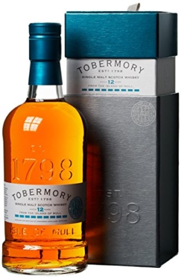 Tobermory 12 Years Old Manzanilla Finish Whiskey mit Geschenkverpackung (1 x 0.7 l) - 1