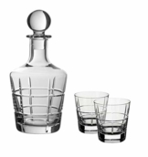 Villeroy & Boch 11-3614-9201 Ardmore Club 3tlg, Whisky-Set mit Karaffe und Gläsern, Kristallglas, klar, 0.75 ml und 320 ml - 1