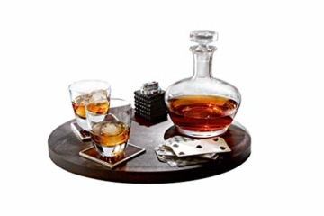 Villeroy & Boch - Scotch Whisky Whiskykaraffe No. 3, Kristallglas Dekanter mit Glasstopfen zum Servieren und Aufbewahren von Branntweinen, 1000 ml - 3